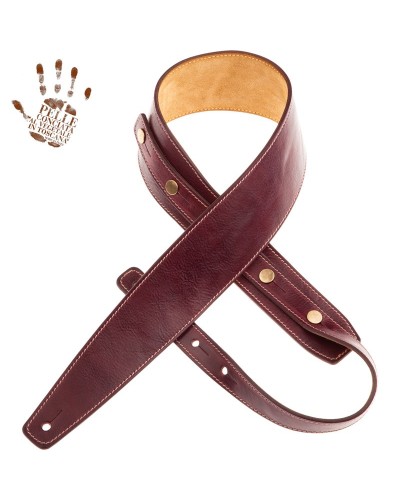 magrabò guitar straps | buttons bs stone washed bordeaux 7 cm