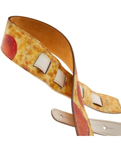 magrabò guitar straps | holes hs art print pizza 6 cm