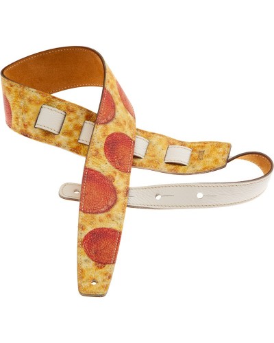 magrabò guitar straps | holes hs art print pizza 6 cm