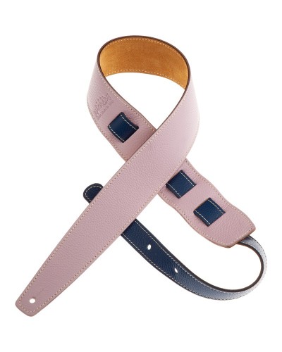 magrabò guitar straps | holes hs custom colors bicolor lavender - night bluee 6 cm