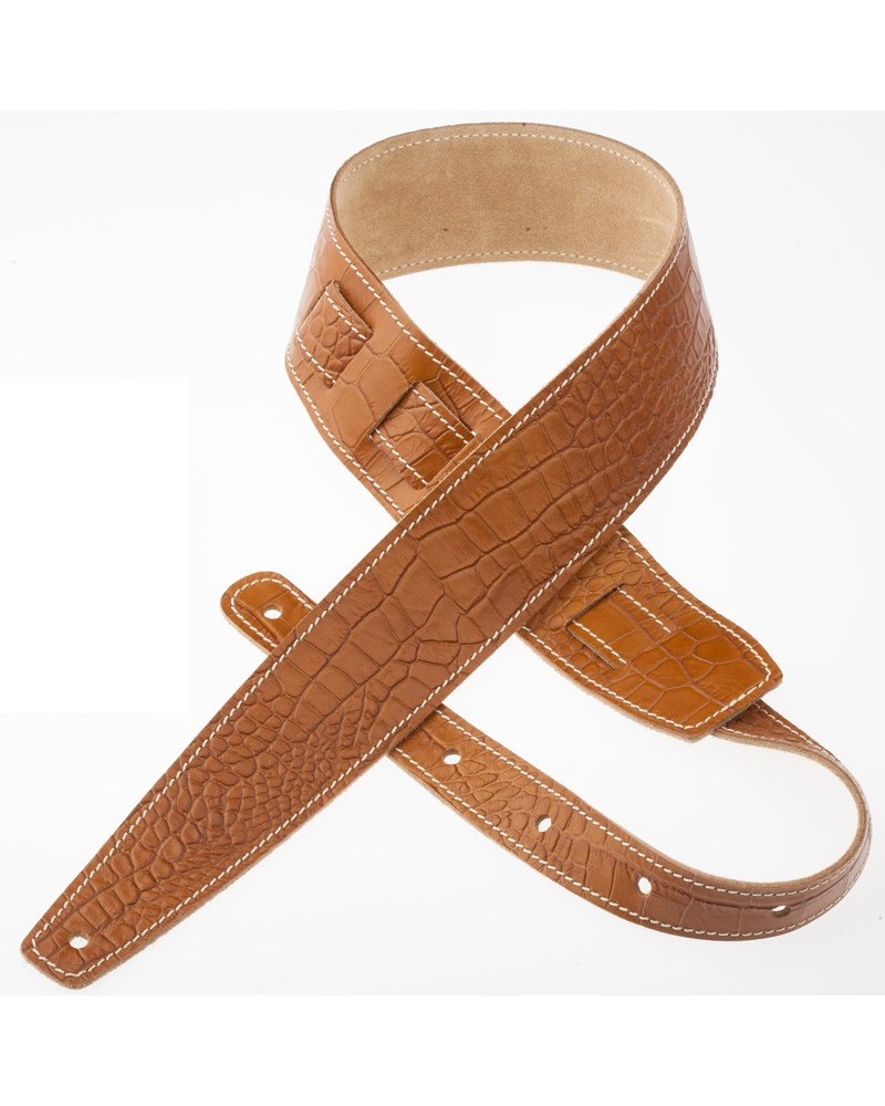 magrabò guitar straps | holes hs select cocco brown 6 cm