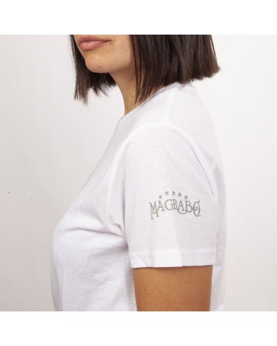 t-shirt magrabò 150 gr unisex bianco