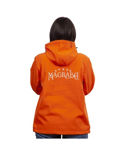 magrabò guitar straps | magrabò jacket in soft shell unisex orange