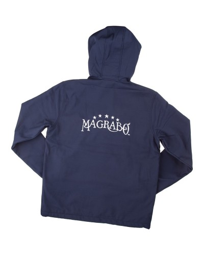 magrabò guitar straps | magrabò jacket in soft shell unisex blu navy