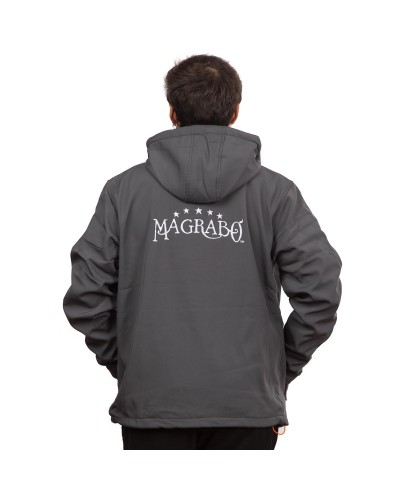 magrabò guitar straps | magrabò jacket in soft shell unisex grey