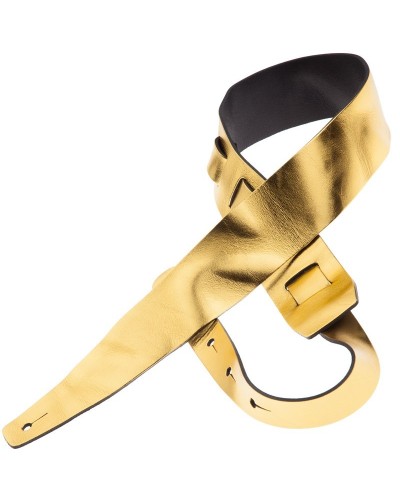 magrabò guitar straps | holes hc metallic gold 6 cm