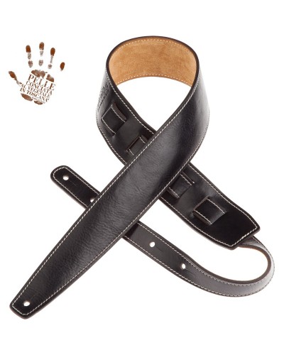 magrabò guitar straps | holes hs stone washed black 6 cm