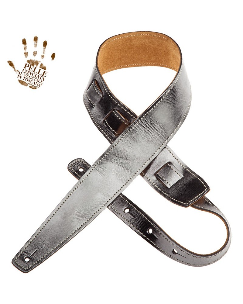 magrabò guitar straps | holes hs metallic steel 6 cm