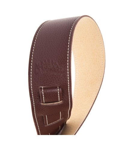 magrabò guitar straps | holes hs entry brown 6 cm