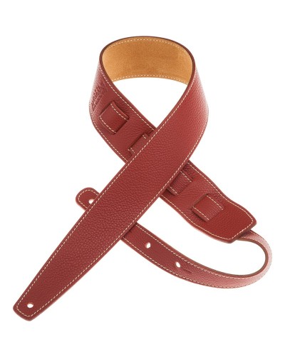 magrabò guitar straps | holes hs colors rusty red 6 cm