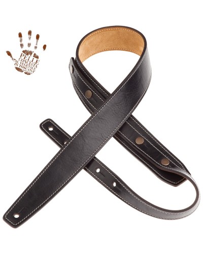 magrabò guitar straps | buttons bs stone washed black 5 cm