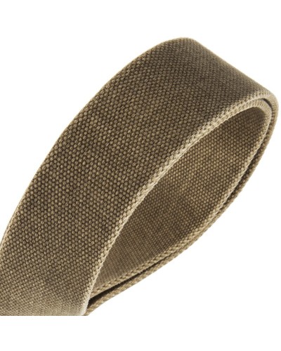 magrabò guitar straps | stripe sc cotton washed olive green 5 cm terminals twinkle black, recta brass buckle