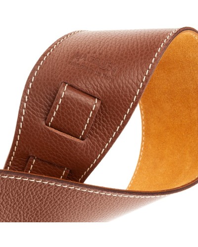 magrabò guitar straps | holes hs colors brown 8 cm