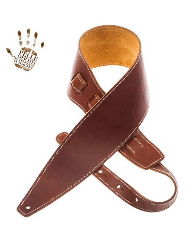 magrabò guitar straps | holes hs core dark brown 10 cm