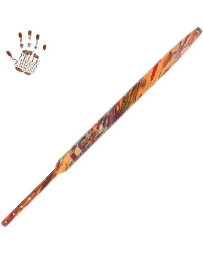 magrabò guitar straps | holes hs paint tie dye folds 6 cm