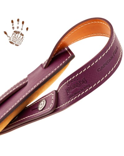 magrabò guitar straps | vintage vs core violet with memory foam padded epaulette