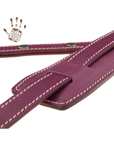 magrabò guitar straps | vintage vs core violet with memory foam padded epaulette