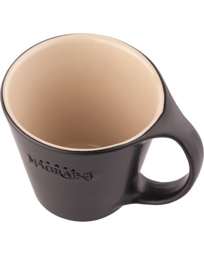 mug magrabò nero tazza in grès by ceramiche bucci