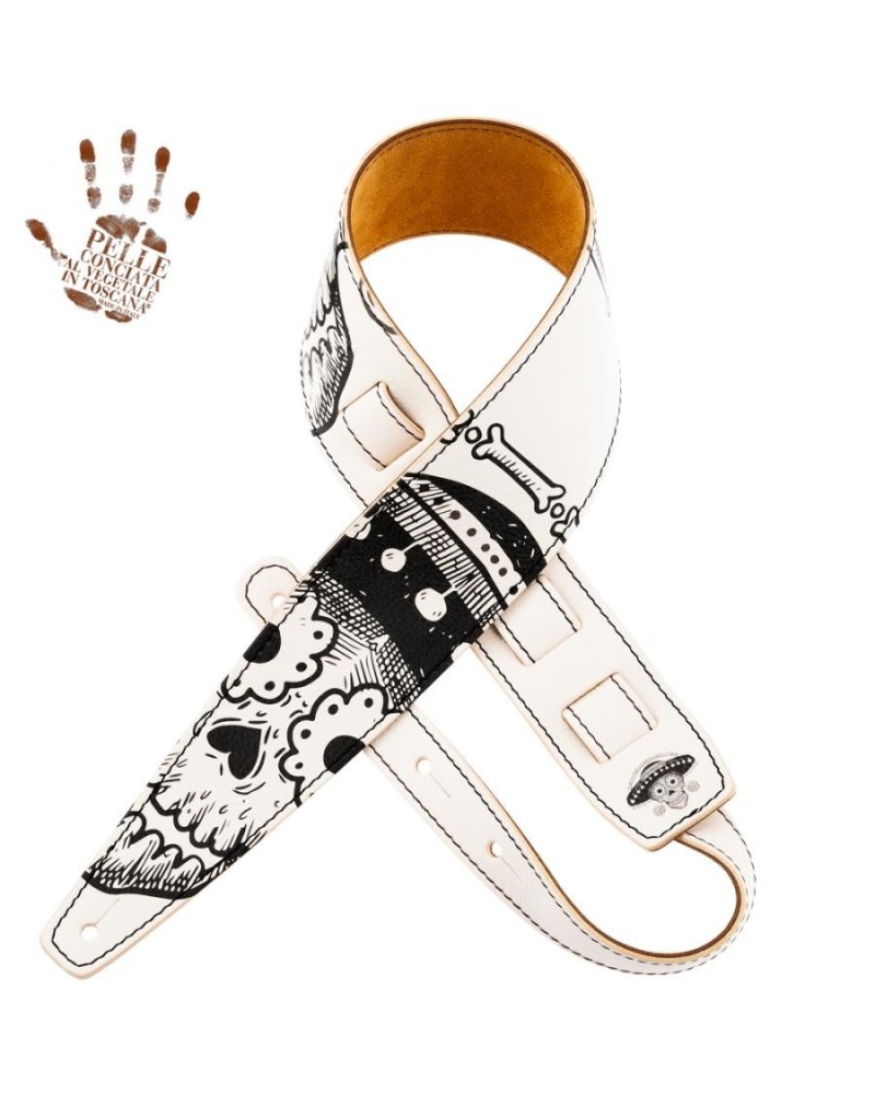 magrabò guitar straps | holes hs special art print miss catrina 8 cm