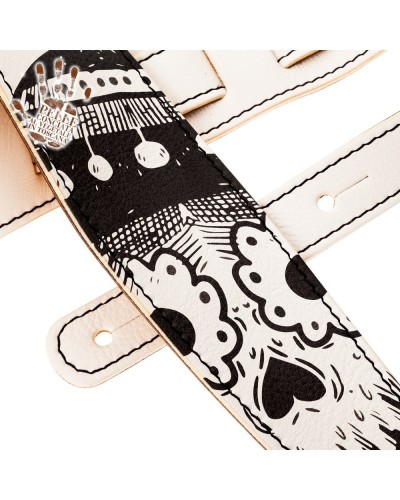 magrabò guitar straps | holes hs special art print miss catrina 8 cm