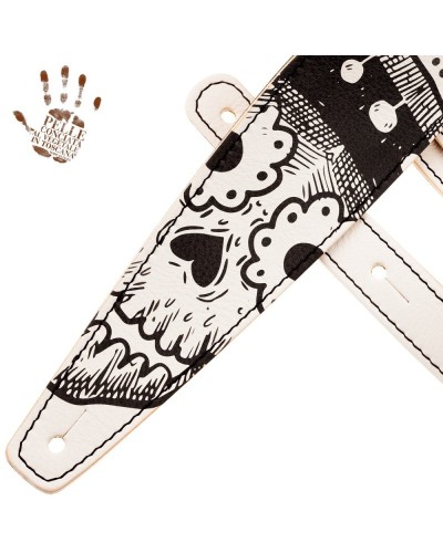 magrabò guitar straps | holes hs special art print miss catrina 8 cm