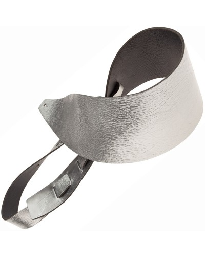 holes hc metallic cracked silver 10 cm