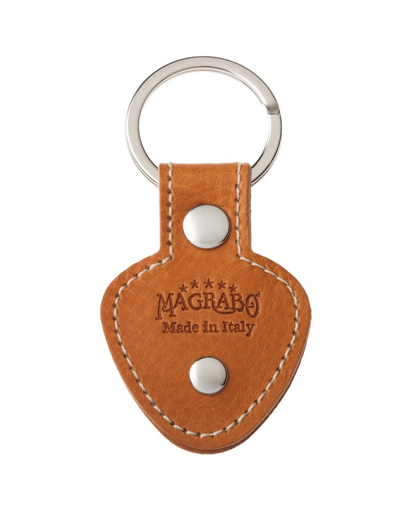 magrabò guitar straps | keychain kc1 light brown