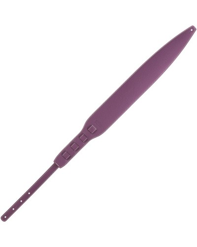 Guitar Strap Violet Genuine Leather 10 Cm Holes HS Colors