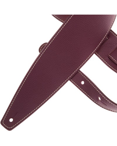 Guitar Strap Violet Genuine Leather 10 Cm Holes HS Colors