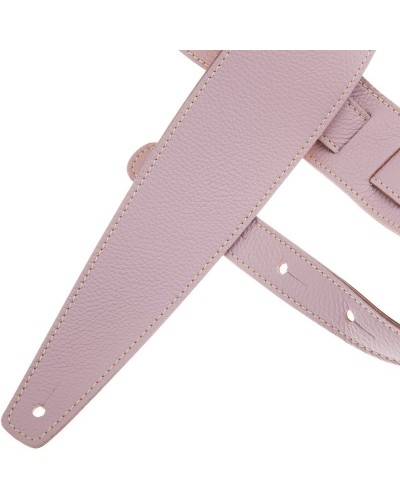 Guitar Strap Violet Genuine Leather 8 Cm Holes HS Colors