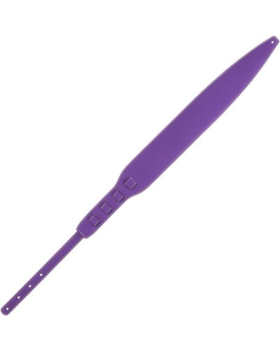 Tracolla per Chitarra e Basso Viola Vera Pelle 10 Cm Holes HS Colors