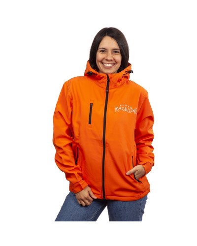 soft shell magrabò unisex arancio