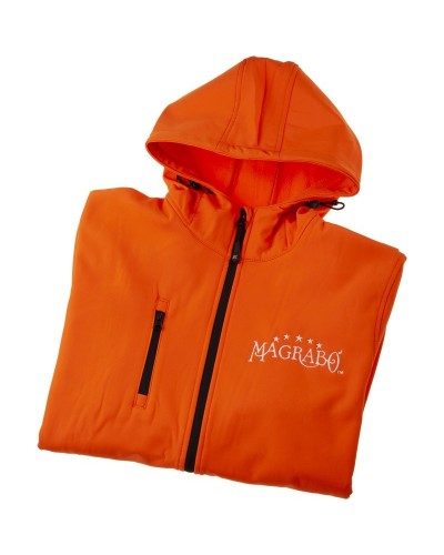 soft shell magrabò unisex arancio