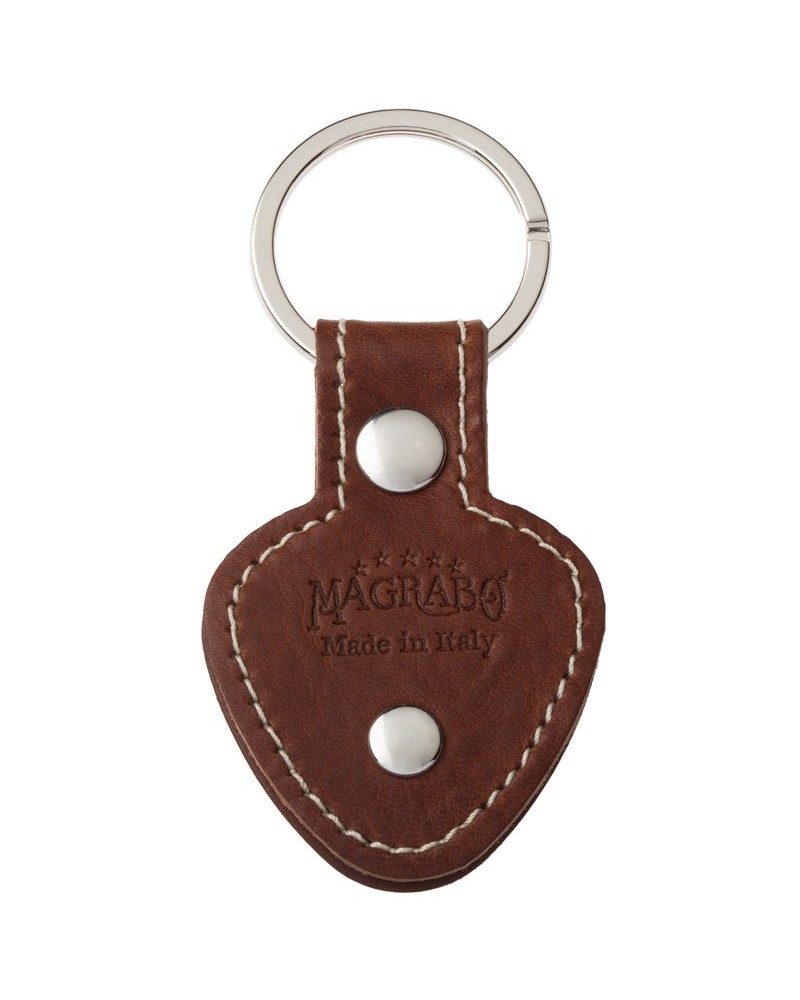 magrabò guitar straps | keychain kc1 dark brown