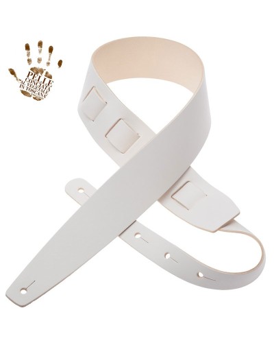 magrabò guitar straps | holes hc core white 6 cm