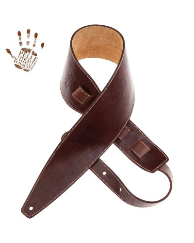 magrabò guitar straps | holes hs stone washed mahogany 10 cm