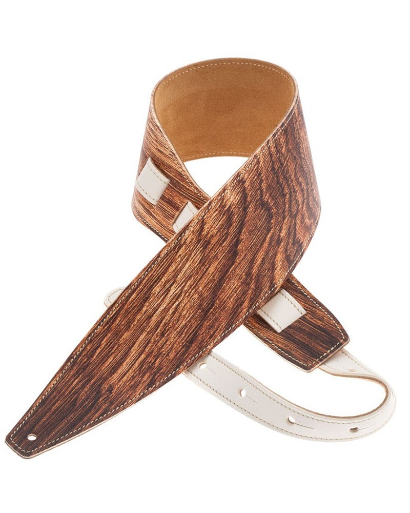 magrabò guitar straps | holes hs print wood 01 10 cm