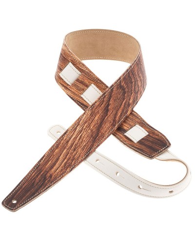 magrabò guitar straps | holes hs print wood 01 6 cm