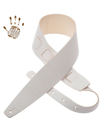 magrabò guitar straps | holes hc core white 8 cm