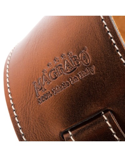 magrabò guitar straps | holes hs metallic bronze 8 cm