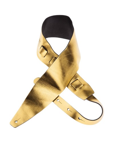 magrabò guitar straps | holes hc metallic gold 10 cm