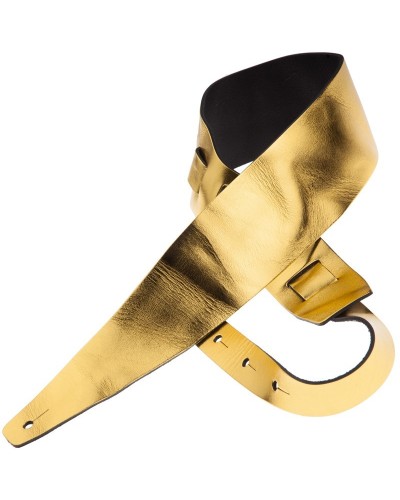 magrabò guitar straps | holes hc metallic gold 8 cm