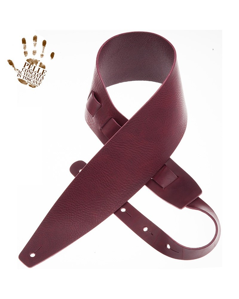 magrabò guitar straps | holes hc core bordeaux 10 cm