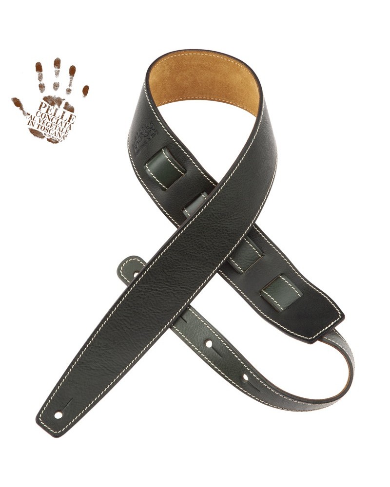 magrabò guitar straps | holes hs core dark green 6 cm