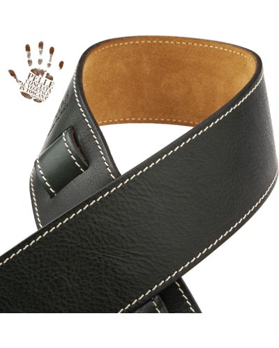 magrabò guitar straps | holes hs core dark green 6 cm