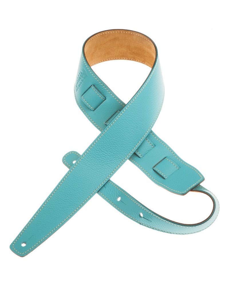 magrabò guitar straps | holes hs colors aquamarine 6 cm