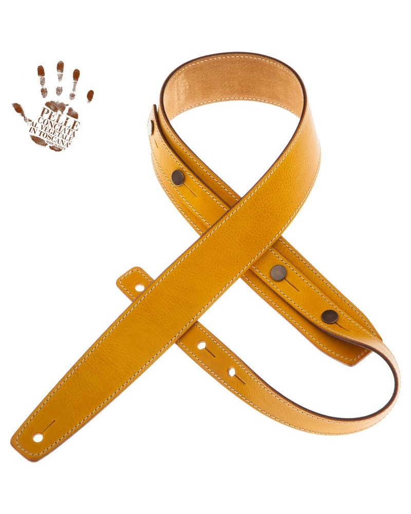 magrabò guitar straps | buttons bs core yellow 5 cm